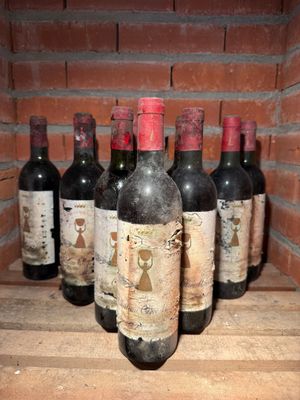 12 bouteilles Château CLERC-MILON, 5° cru Pauillac 1975 (ea,…