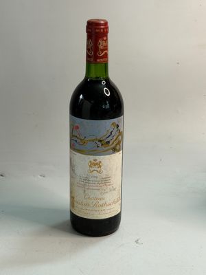 1 bouteille Château MOUTON ROTHSCHILD 1981 1er GCC Pauillac …