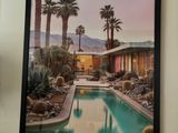 a picture of a pool in the middle of a living room