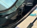 a close up of a door handle on a car