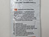 a close up of a packet of food on a table