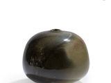 an image of a black vase on a white background