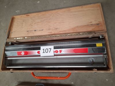 Encolleuse EDELSTAHL modèle CB 1000F, 106 cm, coffret bois - Photo 1