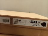 a box with a label on it sitting on a table