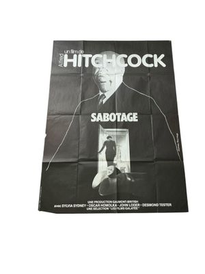 Affiche du film « Sabotage » de Alfred Hitchcock avec Sylvia…