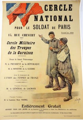 AFFICHE. JOB (Jacques-Marie-Gaston Onfroy de Bréville, dit) …