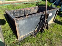 Benne tracteur portée 3 points (noire)