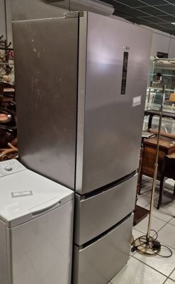 a refrigerator and a washing machine in a store