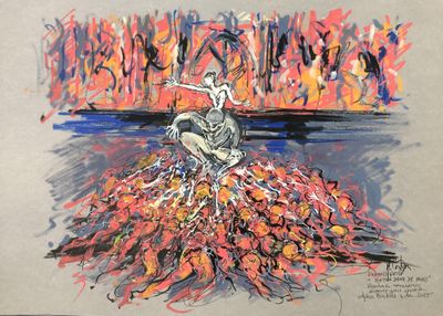 Michel COSTIOU (1947), "Notre Dame de Paris, Opéra Bastille,…