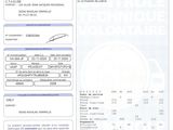 un gros plan d'une feuille de papier avec l'image d'un avion