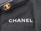 chanel black quilted bag with gold hardware