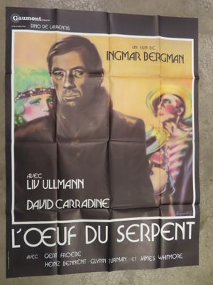 the poster for the movie ' l ' ogue du serpent '