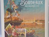 une image représentant une affiche sur laquelle figure un bateau dans l'eau avec des personnes à bord