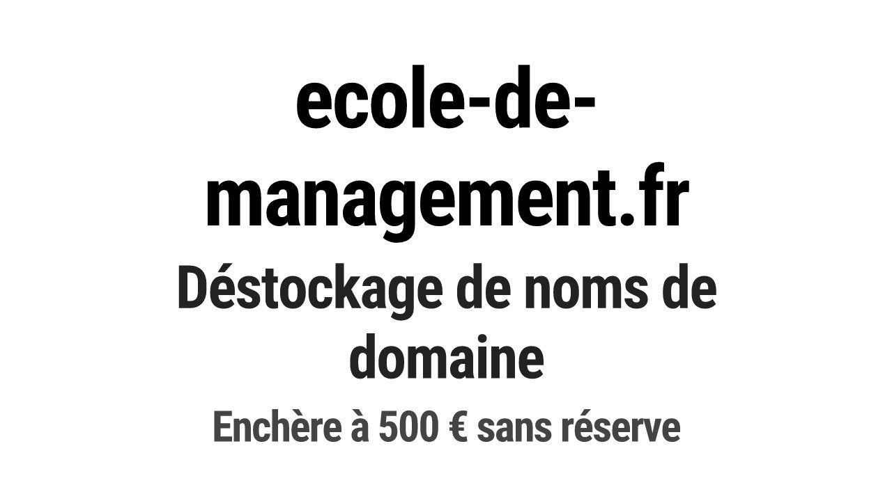 Destockage & Invendus