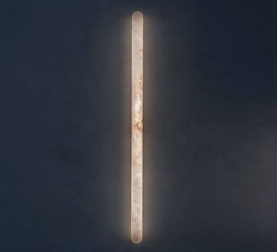 the light is shining on the wall in the dark