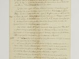 une feuille de papier sur laquelle on peut écrire, posée sur une table