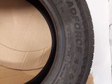a close up of a tire on top of a cardboard box