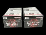 two boxes of cigarettes are sitting side by side on a black background