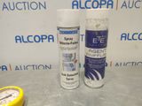 an image of a couple of sprays sitting on top of a table