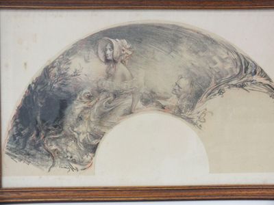 une photo d'un dessin représentant un cochon, dans un cadre