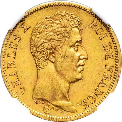 gros plan d'une pièce d'or sur fond blanc
