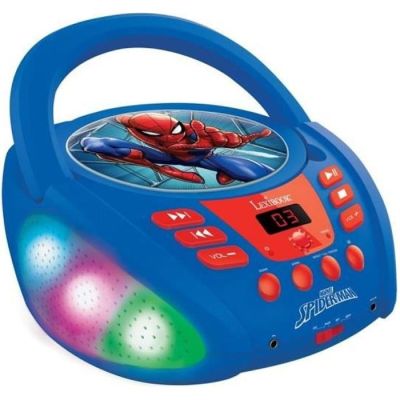 414 / Lecteur CD Bluetooth Spider-Man Lexibook - Bleu …