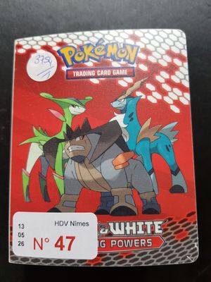 POKEMON NOIR ET BLANC - mini classeur pokemon de 60 cartes -…
