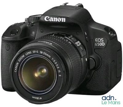 Appareil photo reflex numérique Canon EOS 50D avec objectif EF-S 18-55 mm f/3,5-5,6 IS USM