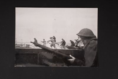 Photo sur le Front de Dunkerque.