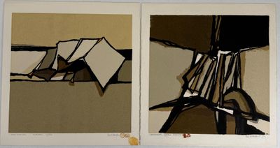 Alfons KLEMENT (1930-2000) Percement et Stratification