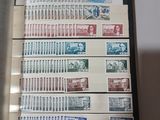 a book with a bunch of stamps on it