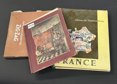 Album de timbres et cahiers de vrac