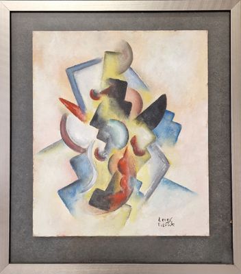 an image of a painting of a person sitting on a chair