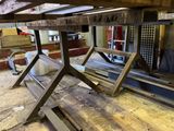 an image of a wooden table in a workshop