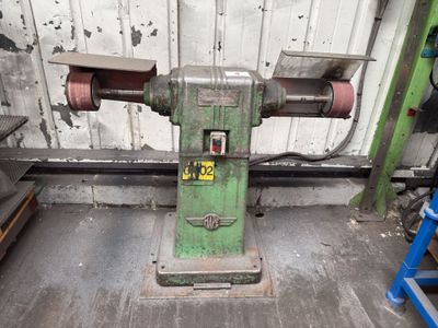 a machine that is sitting inside of a building