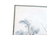 a picture of a painting on the wall of a room