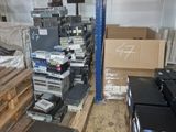 a room with a lot of boxes and boxes on the floor