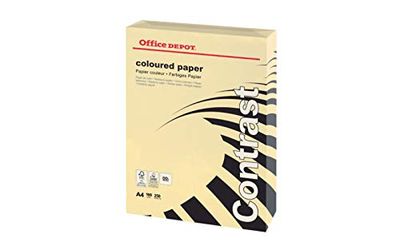 OFFICE DEPOT - Papier couleur Contrast - A4 160g 250 feuille…