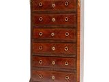 an image of a chest of drawers on a white background