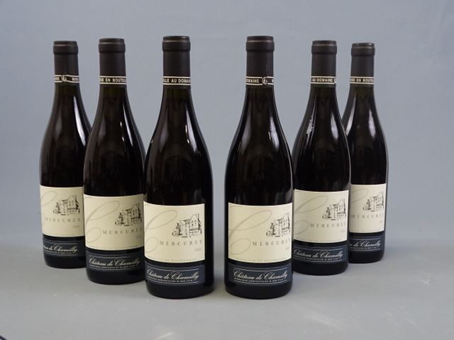 CHATEAU DE CHAMILLY, Mercurey, MEB au château, 6 bouteilles de 20...