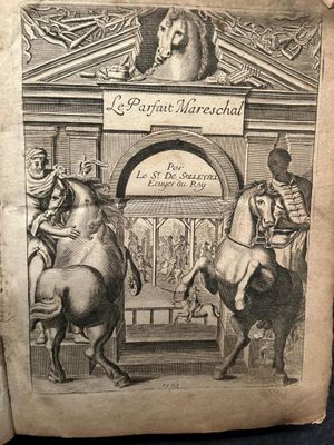 DE SOLLEYSEL. Ecuyer du Roi. "Le parfait Maréchal", connaitr…