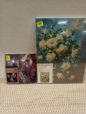 lot de 60 diamant painting - différents modèles