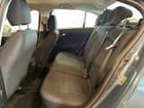 the back seats of a car are empty and the passenger seat is empty