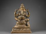 une image représentant une statue du dieu hindou Ganesha
