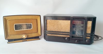 MARCONI. 2 postes radio français : type 14TC de 1938 en bake…