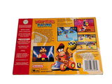 a back cover of a video game with a picture of a man on a skateboard