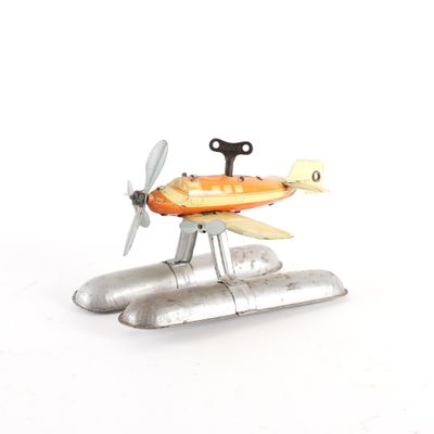Hydravion Tole GebrÜDer Einfalt Allemagne. Vers 1930