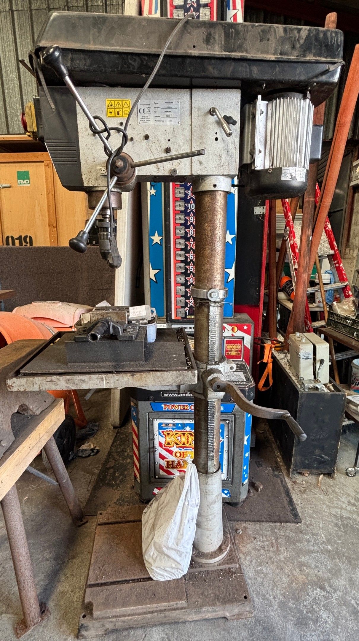Perceuse colonne SYRETTE CO32A - Performance et Précision