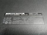 a label on the back of a laptop that says service pack bussinz