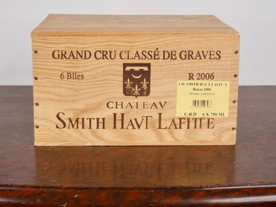 6 Bouteilles CHÂTeau Smith Haut Lafitte Gcc Graves - 2006 - …